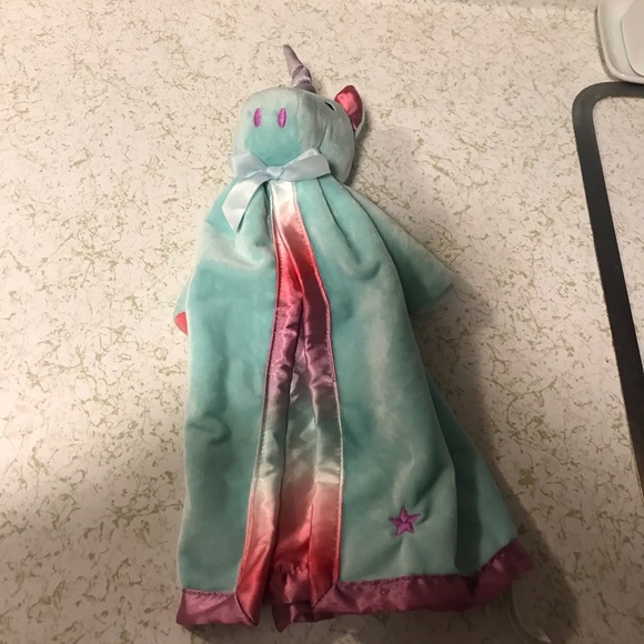 Scentsy Blankie Buddy Zoe the Unicorn Berry Fairytale Lovey Security Blanket - Picture 4 of 7